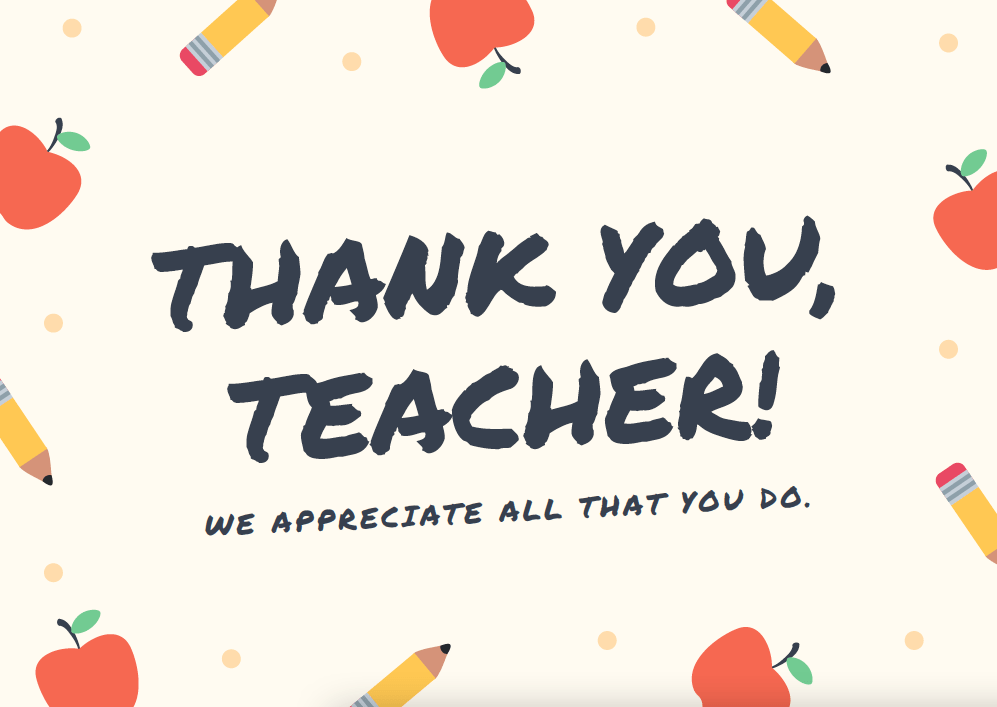 Thank a Teacher