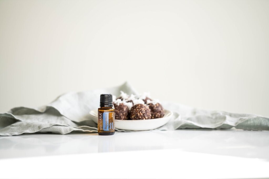 essential oil peppermint balls