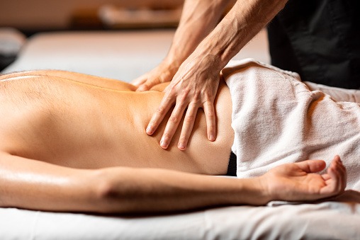 Lower back massage online